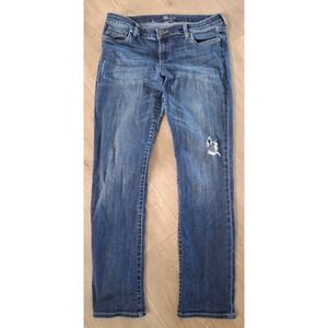 Kut from the Kloth Womens Size 8 Distressed Catherine Boyfriend Jean EUC
